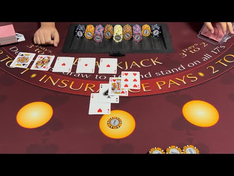 Blackjack | $150,000 Buy In | EPIC High Roller Blackjack Session! Massive Bets & Very Tough Shoe!