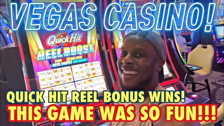 #CASINO BONUS WINS ON QUICK HIT REEL BOOST SLOTS ! #GAMBLE #SLOTS #VEGAS @WhatItIsEric