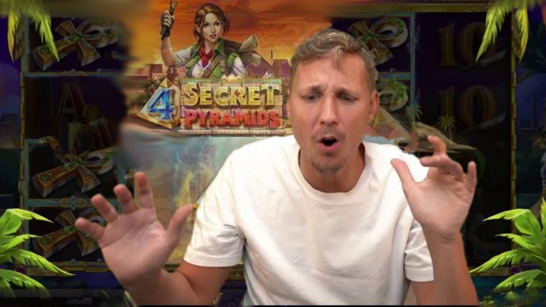 CASINODADDY’S EXCITING BIG WIN ON 4 SECRET PYRAMIDS SLOT