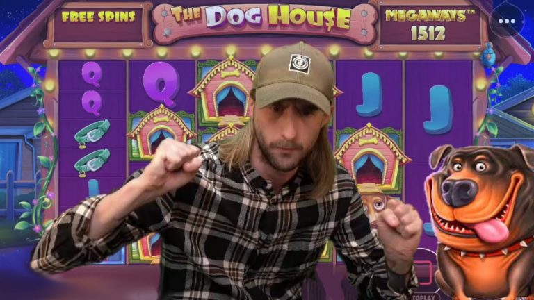 CASINODADDY’S HUGE BIG WIN ON DOG HOUSE MEGAWAYS SLOT