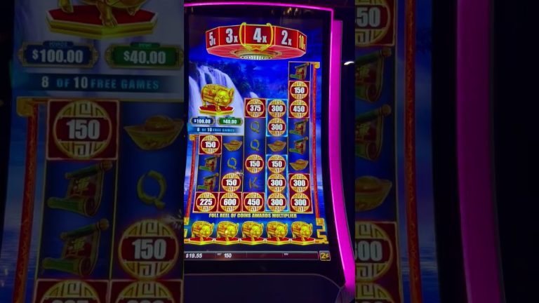 Cash Falls BIG WIN Bonus! #shorts