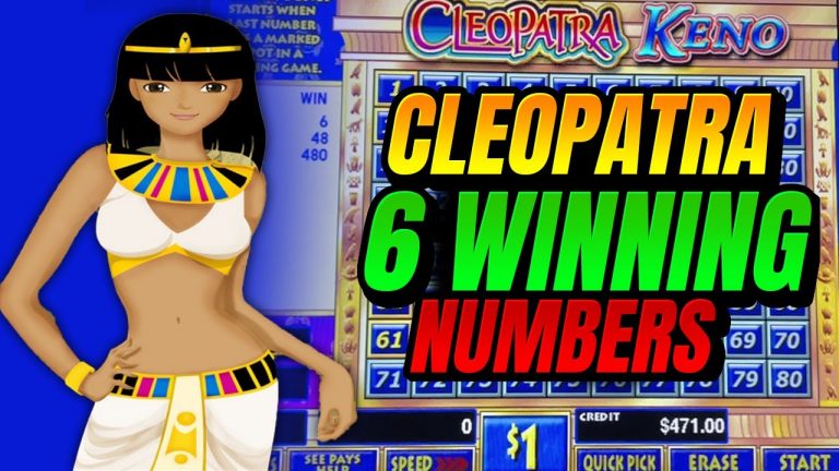 Cleopatra Keno 5 of 6 Winner