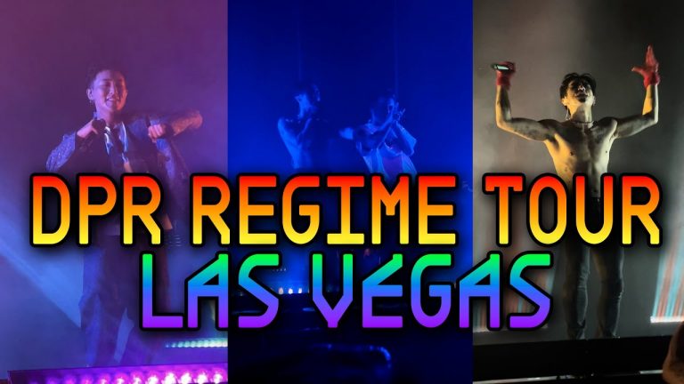 DPR REGIME TOUR LAS VEGAS VLOG