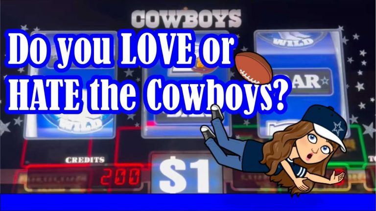 Do You Love or Hate the Dallas Cowboys? I Tried the Slot Machine & Texas Tea at Winstar!