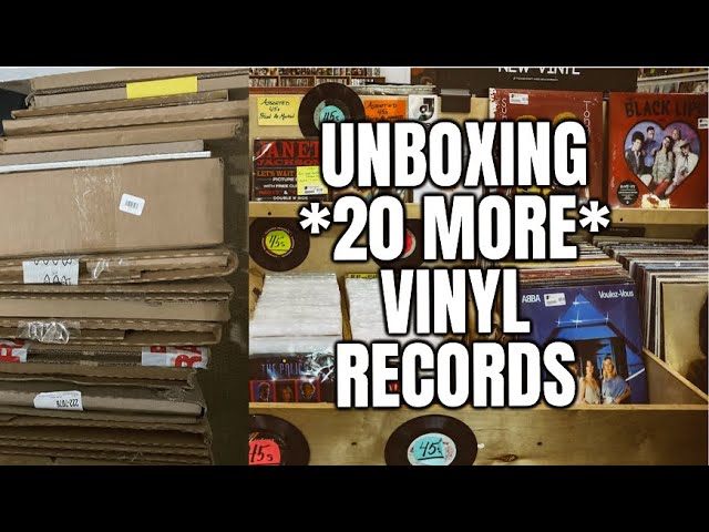 ENDLESS VINYL RECORD UNBOXING AND MUSIC Q&A FROM A RECORD STORE OWNER