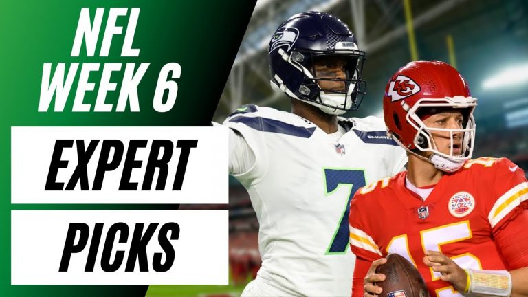 EXPERT PICKS for NFL Week 6