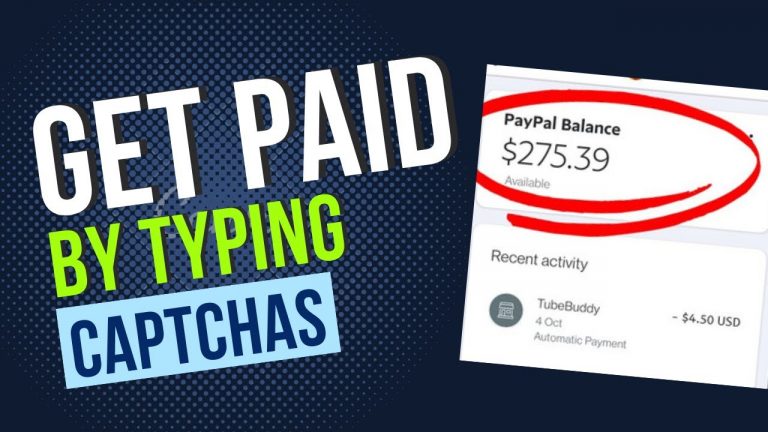 Earn Money By Just TYPING For FREE! (Make Money Online) Earn Free PayPal Money Typing Captchas