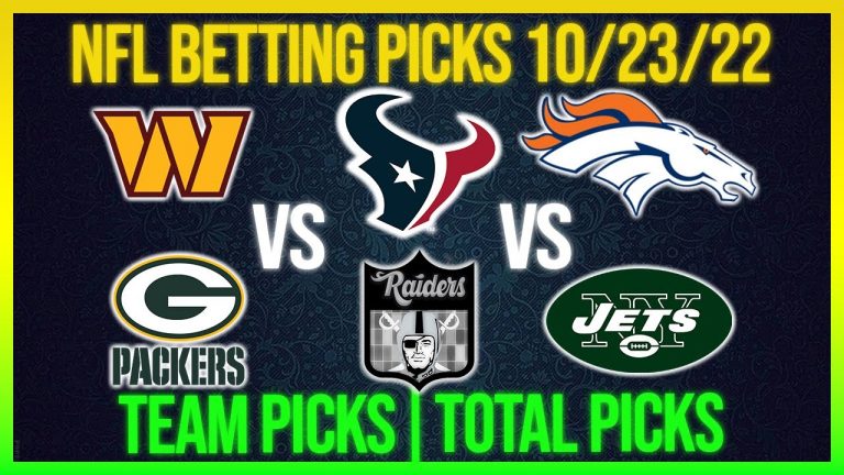 FREE NFL 10/23/22 Picks and Predictions Today NFL Betting Tips and Analysis