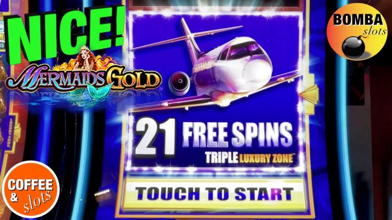 GREAT WIN on a NEW GAME! Life of Luxury ~ Mermaids Gold & Great Eagle #Casino #Slot Coffee & Slots!