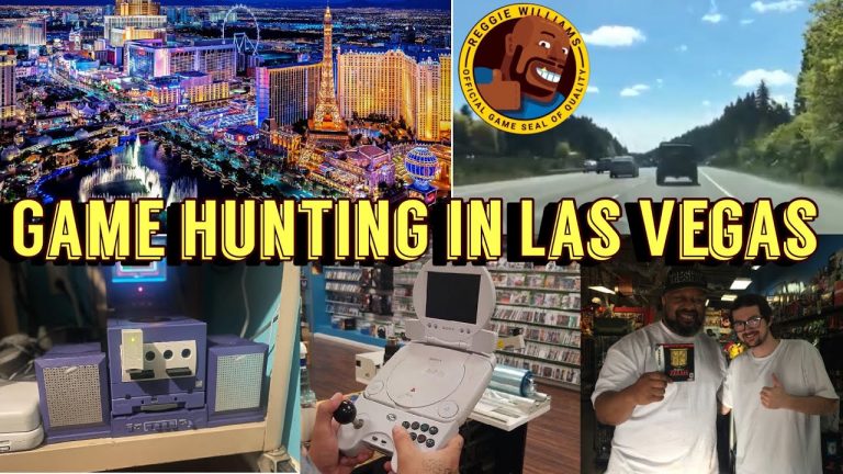 Game Hunting in Las Vegas 2022 (Switch/Wii/DS/3DS/PS2/PS3/PS4/PSP)