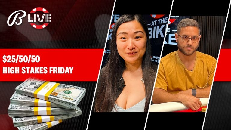 High Stakes Friday $50/$100/$100 NLH – Live at the Bike!