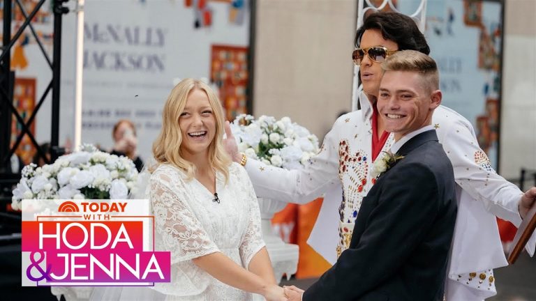 Hoda & Jenna Throw Vegas-Style Wedding, Willie Geist Officiates!