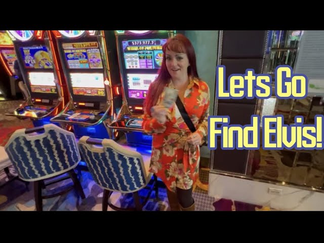 I Found the Elvis Slot Machine in Las Vegas! Lets Play It!