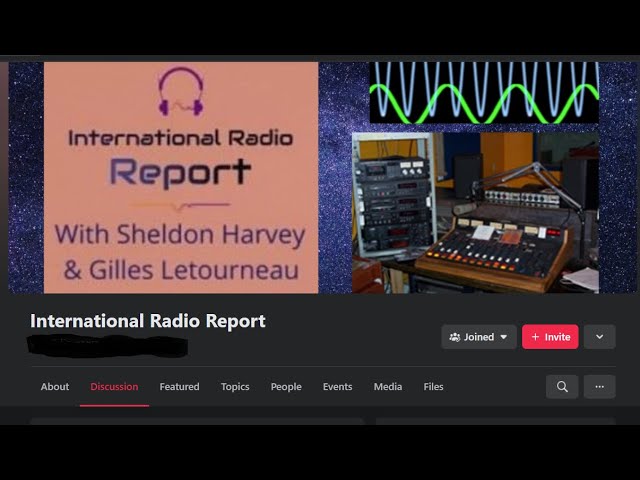 International Radio Report October 9th 2022