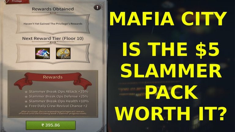 Is the $5 Slammer Pack worth it? – Mafia City