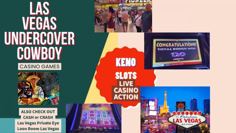 KENO Win 6/7 and 5 of 6 Hit – Cash out Winner – Las Vegas Casino action Cleopatra Caveman 4 Card