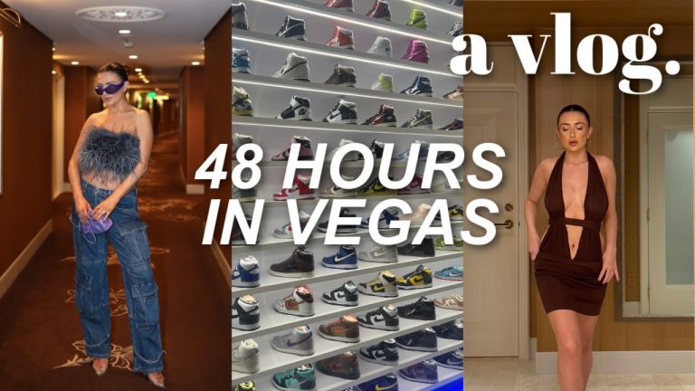 LAS VEGAS VLOG: Bachelorette Prep, Luxury Shopping & The Wynn Hotel King Room Tour