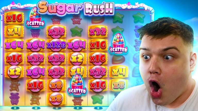 LAST SPIN RETRIGGER On SUGAR RUSH?! (FREE BONUS)