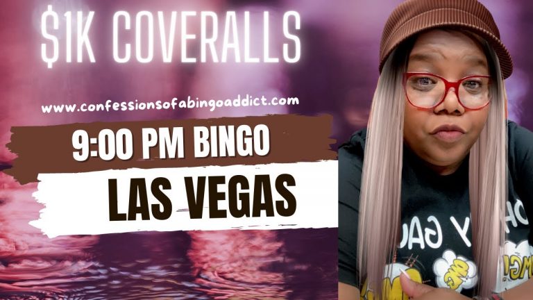 LIVE: 10/28/22 9pm $1K Coveralls Vegas Bingo at Sams Town Casino – Nevada Day