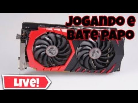 LIVE ON – RYZEN 5 3400G + GTX 1060 6GB MSI JOGANDO E BATE PAPO SOBRE PC/PERIFERICOS #26