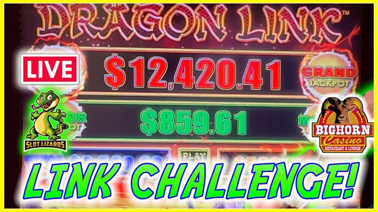 LIVE SLOT PLAY! DRAGON LINK GRAND JACKPOT CHALLENGE!!! LET’S GO! BIGHORN CASINO