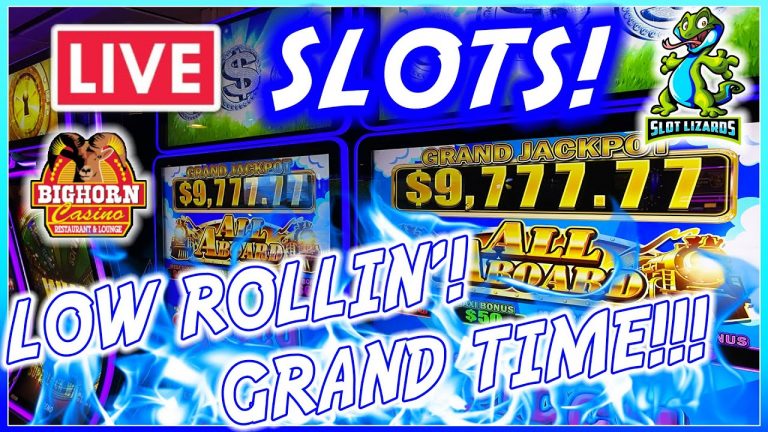 LIVE SLOTS! J’S LOW ROLLIN’ WEDNESDAY! GRAND TIME BLUE FIRE JACKPOTS! EPISODE 24!