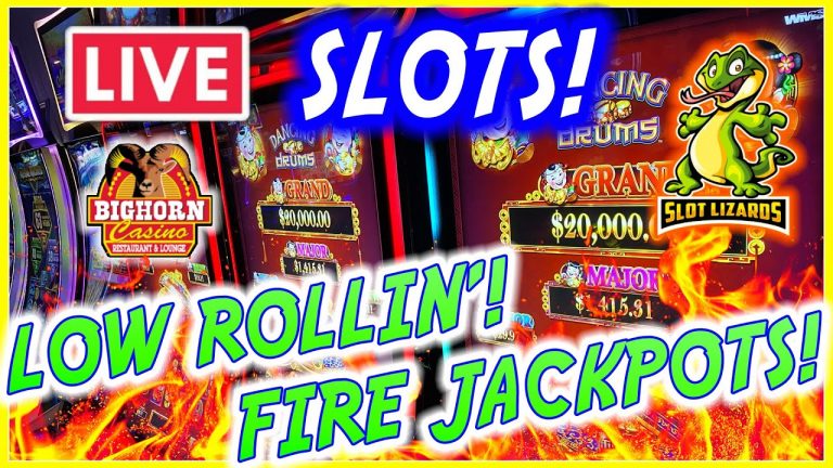 LIVE SLOTS! J’S LOW ROLLIN’ WEDNESDAY! HUGE FIRE JACKPOTS! EPISODE 23!