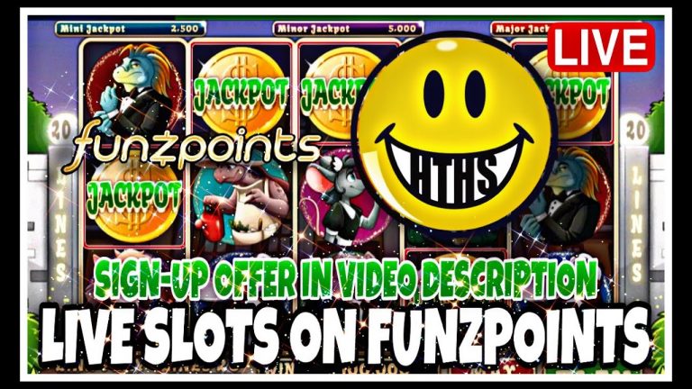 LIVE SLOTS ON FUNZPOINTS | ONLINE SLOTS | WIN CASH PRIZES