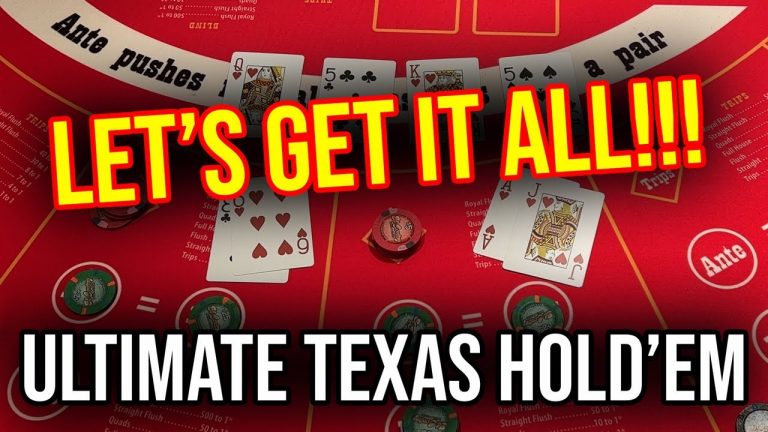 LIVE ULTIMATE TEXAS HOLDEM! BIG MONEY! Oct 16th 2022