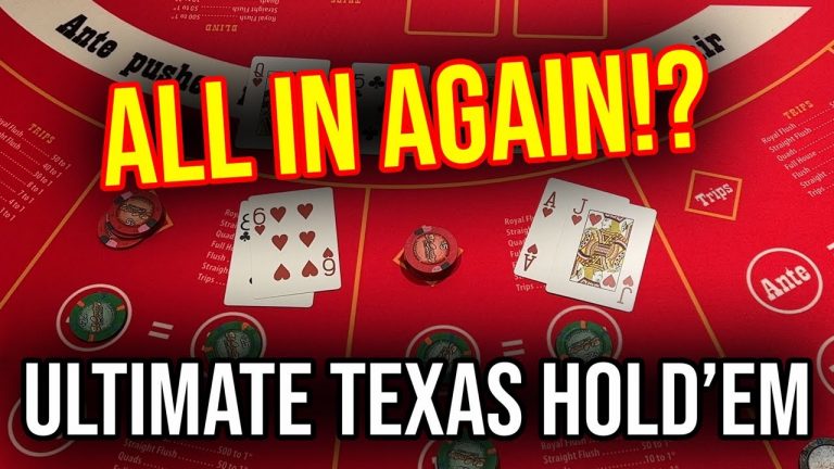 LIVE ULTIMATE TEXAS HOLDEM!! Oct 9th 2022