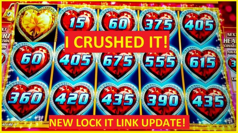 LOCK IT LINK UPDATE = HUGE WIN! Divine Diamonds Slot!