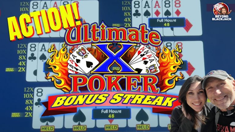 LOTS OF ACTION!! BONUS STREAK VIDEO POKER #videopoker #lasvegas #slots