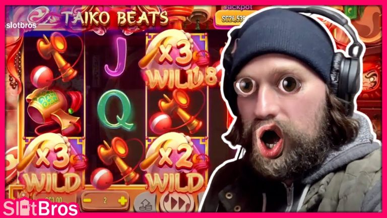 LOVE Sticky Wilds on Taiko Beats Pulsz Casino