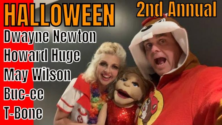 Las Vegas LIVE – HALLOWEEN 2 anniversary with April Brucker – Dwayne Newton – Howard Huge