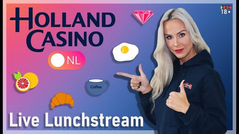 Lekker Lunchen en LIVE spelen bij HOLLAND CASINO