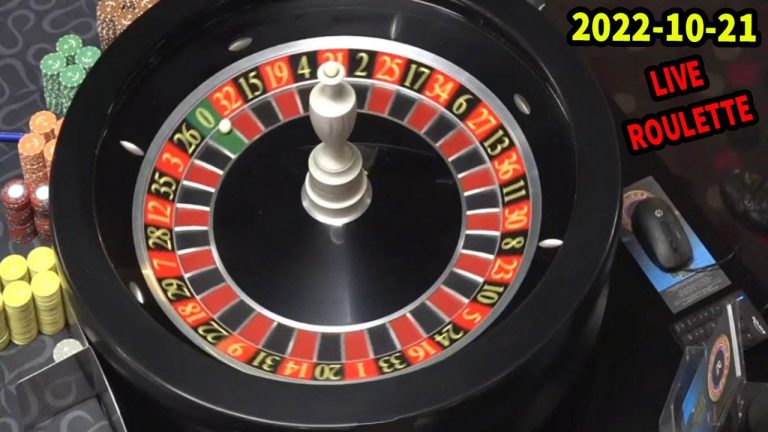 Live Casino New Session Roulette Table Exclusive light Bet Evening 2022-10-21