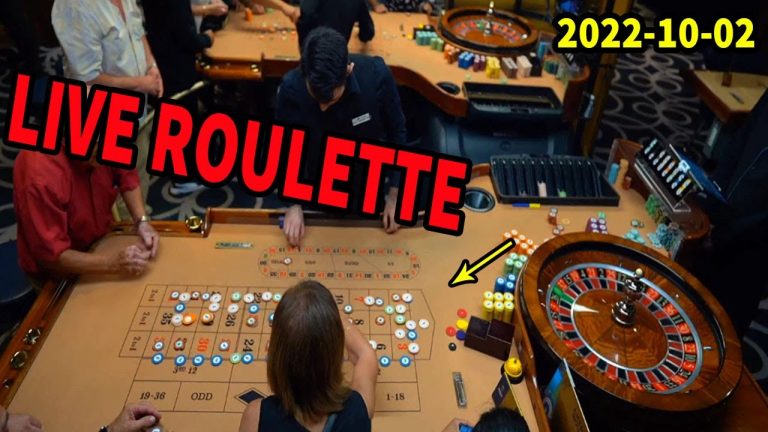 Live Casino Table Morning Roulette Lot Bet Exclusive 2022-10-02