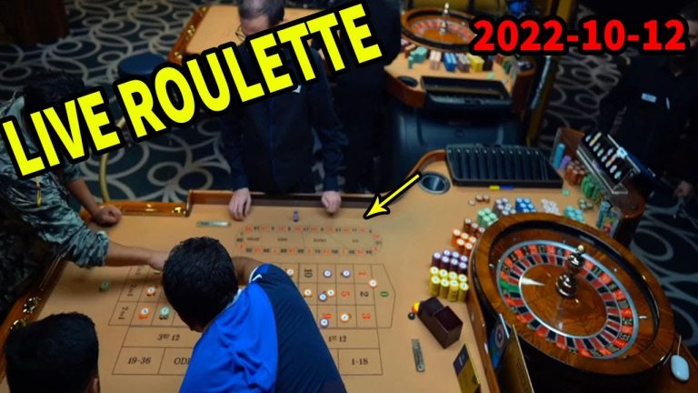 Live Roulette In Casino Table Night Monday Quiet Bet Exclusive 2022-10-12