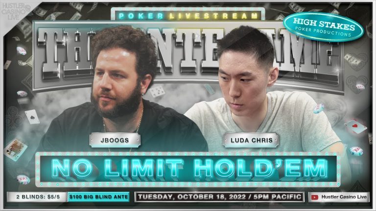 Luda Chris, JBoogs, Eli & Ronnie Play $5/5/100 Ante Game – Commentary by DGAF