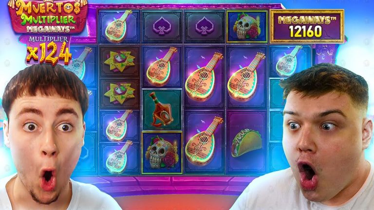 MAX SPINS On MUERTOS MULTIPLIER NEW SLOT!!