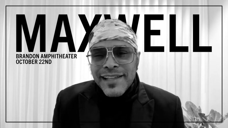 MAXWELL The Night Tour with Leela James – Live @ the Brandon Amphitheater in Brandon, MS 10/22/2022