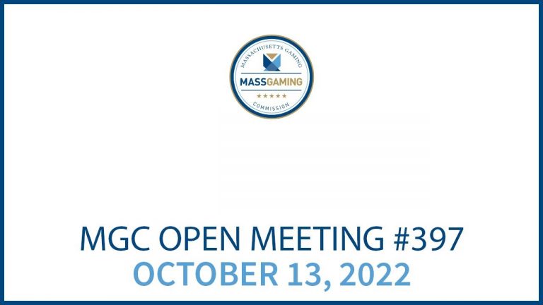 MGC Open Meeting October 13, 2022