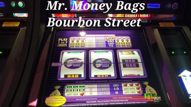 MR MONEY BAGS-BOURBON STREET @GALAVANTERS SLOTS @RIVER BEND CASINO @SLOTS