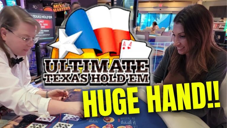 MY BEST WIN EVER!! Ultimate Texas Hold Em Poker at 7 Feathers Casino #poker #slot500club #casino