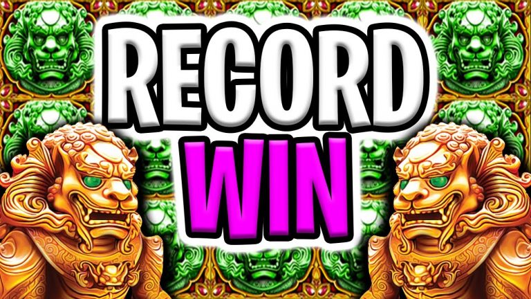 MY BIGGEST EVER RECORD SLOT WIN 5 LIONS MEGAWAYS OMG IT FINALLY HAPPENED