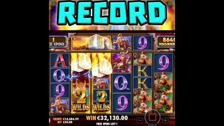 MY BIGGEST WIN EVER POWER OF THOR MEGAWAYS SLOT HUGE JACKPOT OMG #shorts