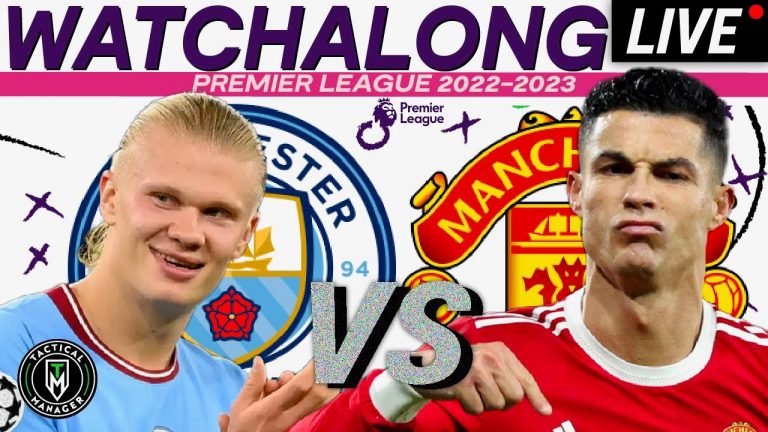 Manchester City vs Manchester United Live Watchalong | Premier League