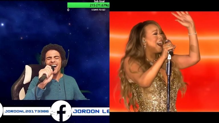 Mariah Carey and Jordon Lee singing the We Belong Together Climax LIVE! (2022)