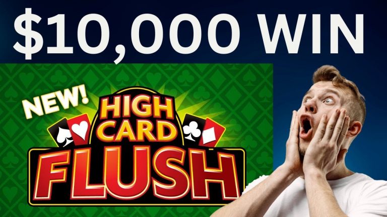 Massive win – High Card Flush – $10,000 win