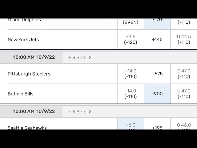 My 2022 NFL Week 5 Picks and Predictions 13 Teams Parlay Bovada Sports Betting NFL Picks